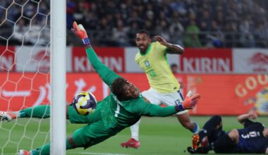 In Tokyo, Japan’s men’s national football team beat Brazil for the first time ever