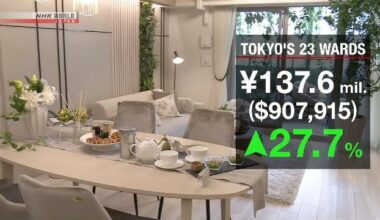 New condo prices in Greater Tokyo up 28% in Sep.