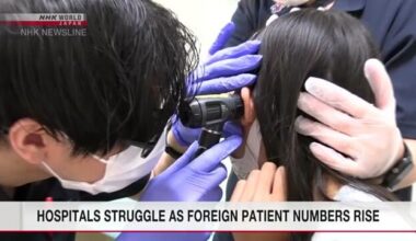 Hospitals in Japan struggling with rising number of foreign patients