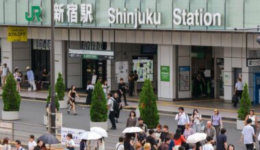 Shinjuku maintains busiest train station status in JR East network
