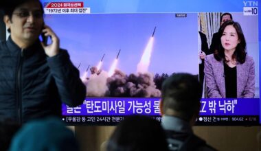North Korea fires ballistic missile one day after Takaichi named PM
