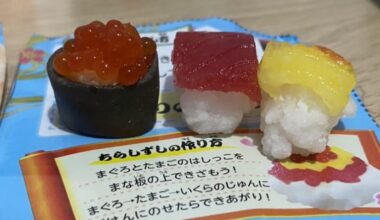 first time making sushi