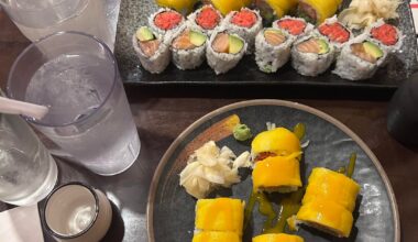 Sushi Lunch I had in NYC