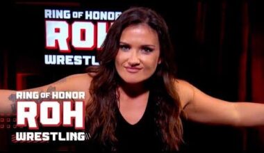 Alex Windsor issues a challenge to the IWGP Women's Champion Sareee | ROH TV 10/2/25