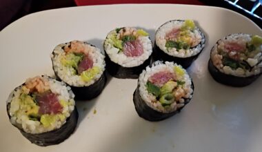 Second attempt at spicy tuna