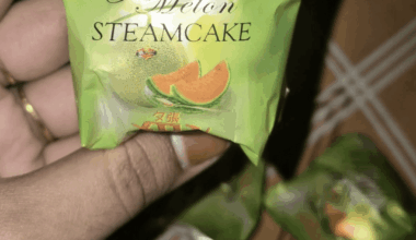 A Japanese guy who came to visit India stayed in our neighbor house....he gave me these melon steam cakes tastes so good!!!!!