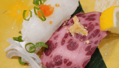[i ate] pufferfish and whale sushi