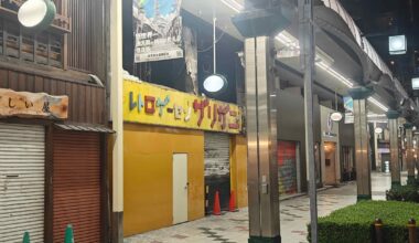 Did this place in Shinsekai burn down?