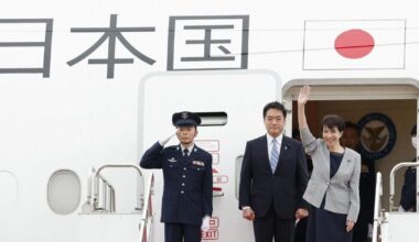 Japan's new PM Takaichi leaves for ASEAN summit meetings in Malaysia