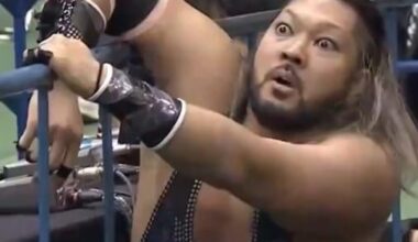 LIVE President EVIL reaction after Aaron Wolf counters his STO with an actual authentic Osoto gari (which drills him directly into the cerulean blue)