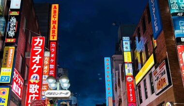 Neon madness in Tokyo