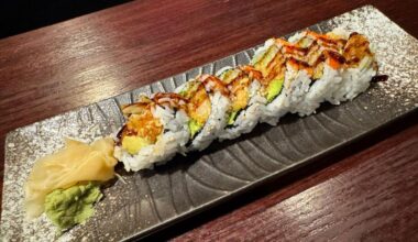 Sushi makes me the happiest girl