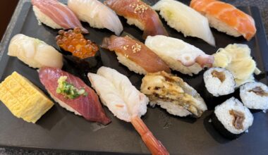 $11 for this Sushi plate
