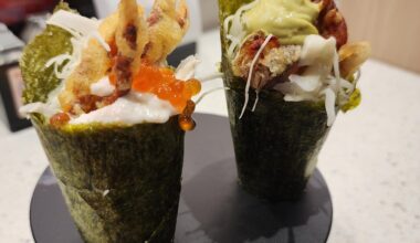 Soft Shell Crab Hand Rolls