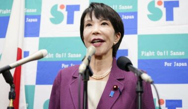 Ex-internal affairs minister Takaichi says will run for ruling party head