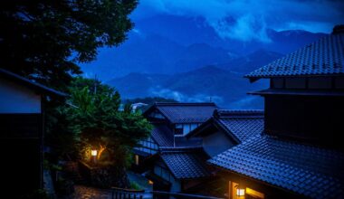 Nightime across Japan