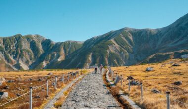 Shots from a fall hike around the Tateyama caldera