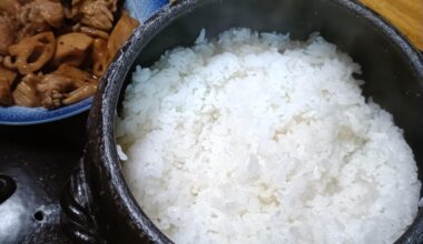 Does anyone cook rice in a donabe(clay pot)?🌾🍚