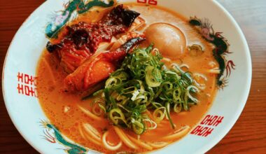 Ramen(tonkotsushoyu)