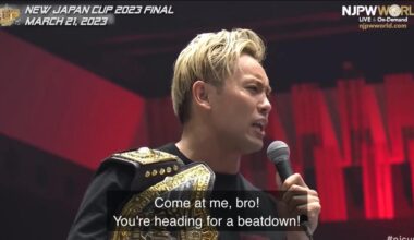 I Will Never Stop Finding Okada calling Sanada “bro” funny