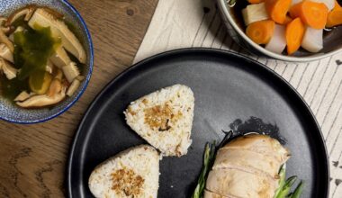 miso chicken meal set