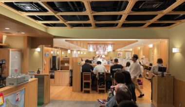 Hokkaido's famous conveyor-belt sushi restaurant can be enjoyed at Tokyo Shinagawa Station.