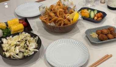 Izakaya but at home because shiba ebi were finally available