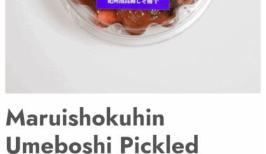 Umeboshi- cheap alternatives