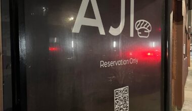 Husband and I went to Aji Omakase in Chicago for our one year wedding anniversary! We were absolutely blown away!