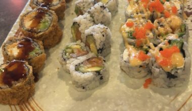 From one of my favorite sushi spots