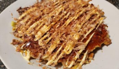 Homemade Okonomiyaki