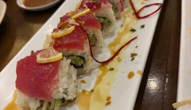 Yellowfin roll