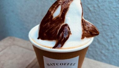 Coffee Foam Art in Asakusa