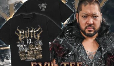 Ten years of Evil buy his shirt remember that Ha ha ha