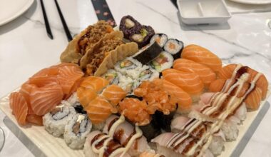 Sushi in Lille, France