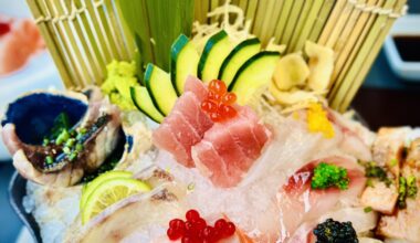 The best sashimi I’ve eaten outside of Japan