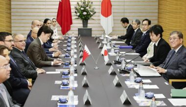 Japan, Bahrain agree to upgrade ties to strategic partnership