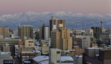 Toyama City in Winter - 2