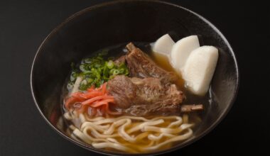 I cooked the Okinawa soba!