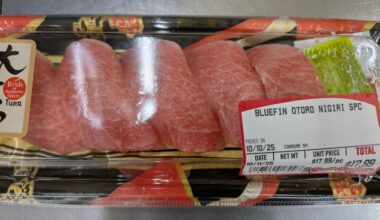 A quick supermarket snack