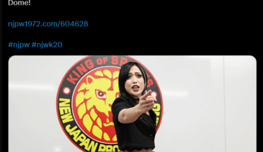 Saya Kamitani has been confirmed to participate at WRESTLE KINGDOM 20 at the Tokyo Dome on January 4th, 2026