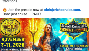 The Great Muta will be on this year's Jericho Cruise