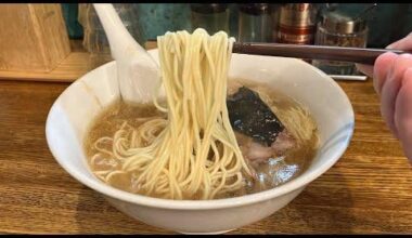 Wantan Ramen Bonanza at Shinasoba Osada in Tokyo