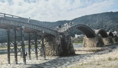 Kintaikyo Bridge in Iwakuni