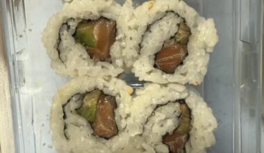 Would you eat this? Bought it yesterday and put it in the fridge. Forgot about how the avocado would turn brown.