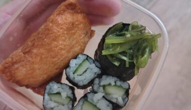 How sushi looks if your not rich