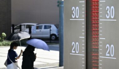 Japan sets new record for heat-related ambulance transport incidents