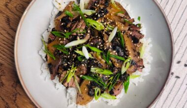 nori seaweed braised beef bowl