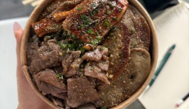 A5 Wagyu/Foie Gras/Eel Don