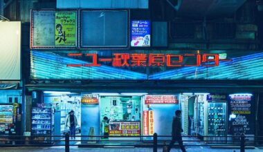 Tokyo's Beautiful but Fading Neon Lights (Picture Credit to Photographer Nakamura Osamu)